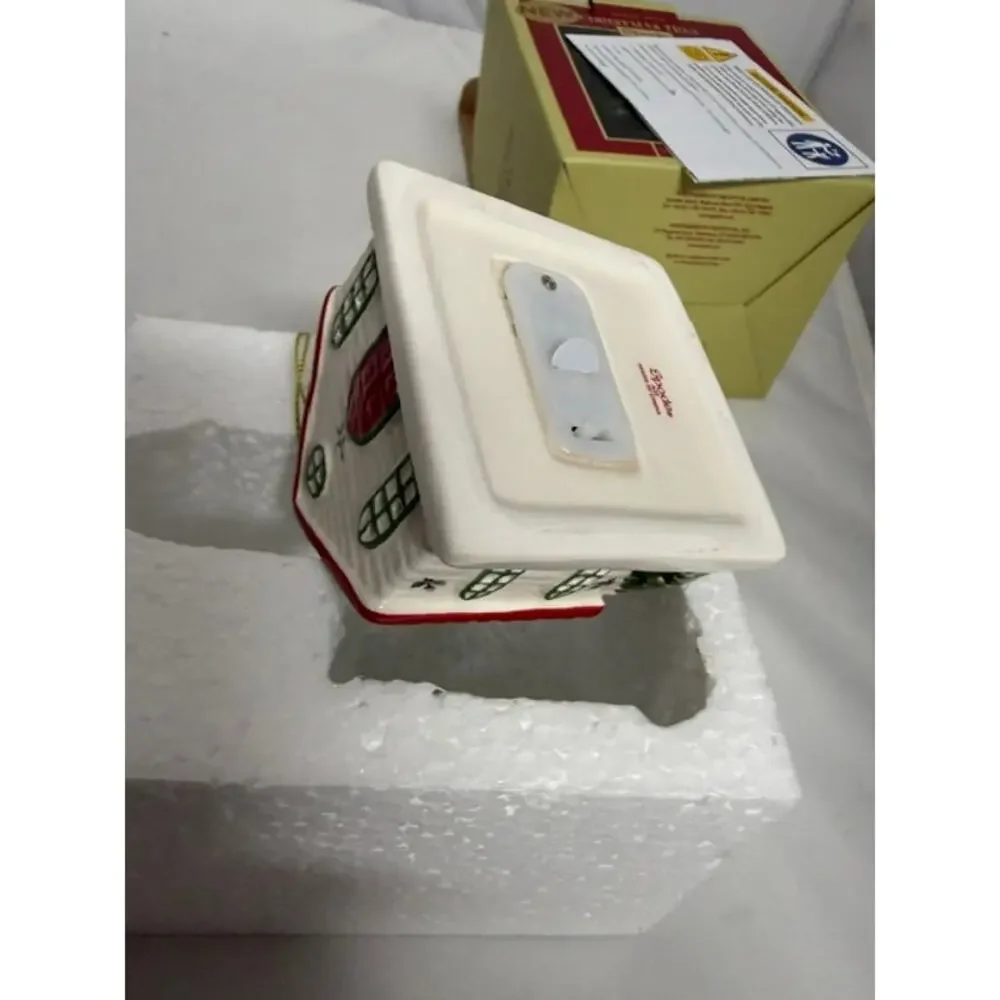 Spode Christmas Tree LED Illuminated Church Ornament - New in Box